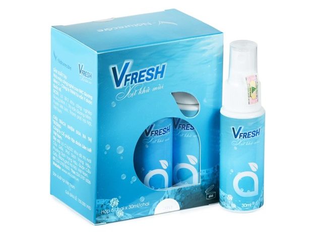 Sản phẩm Vfresh xịt khử mùi